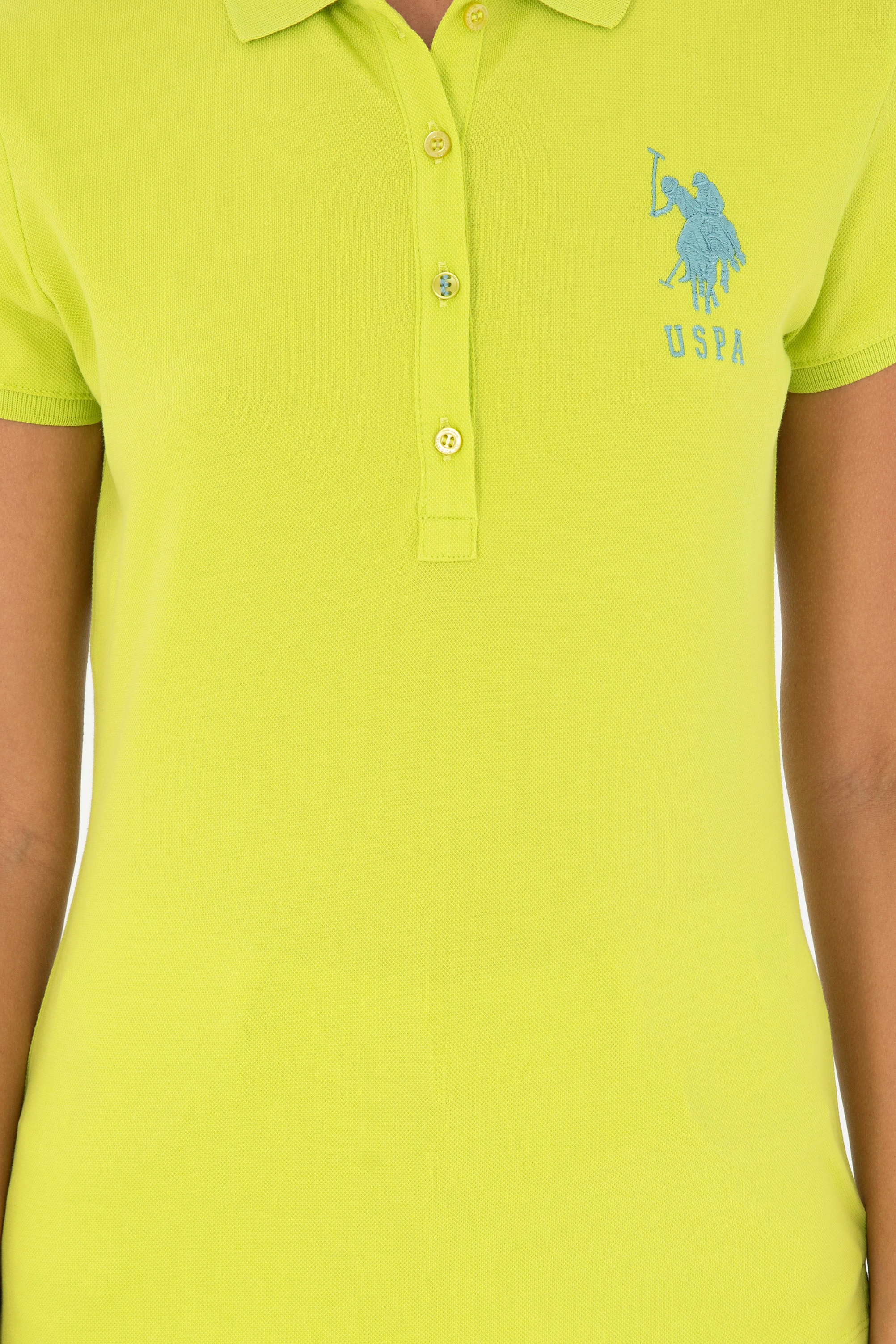 تی شرت اندامی یقه پولو زنانه یو اس پولو | U.S. Polo Assn. - تصویر 6