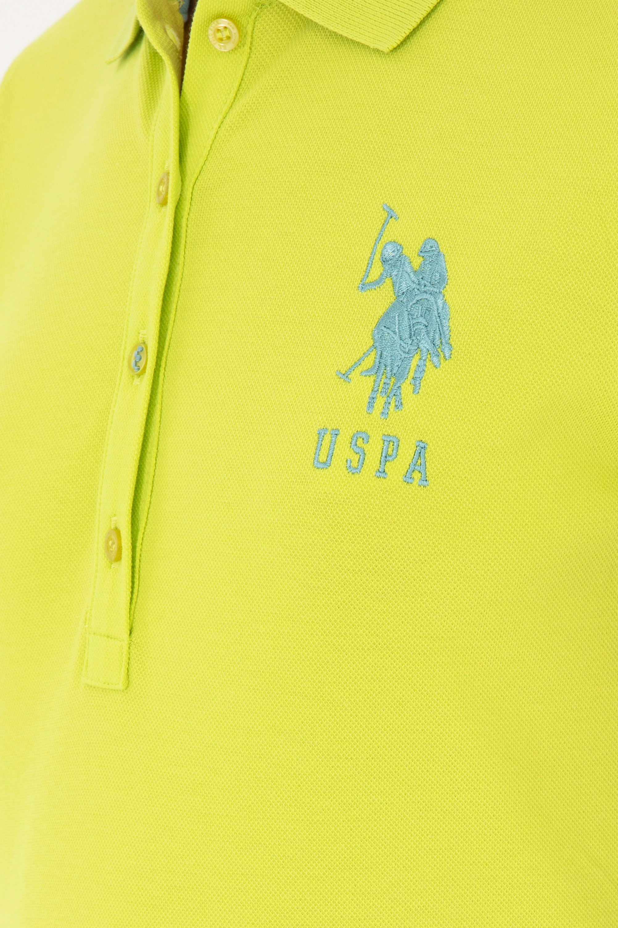 تی شرت اندامی یقه پولو زنانه یو اس پولو | U.S. Polo Assn. - تصویر 7