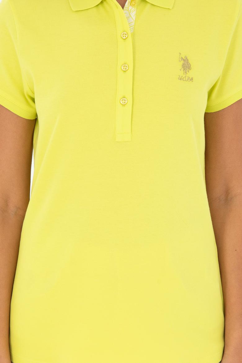 Kadın Fıstık Yeşili Basic Tişört - 50280065137