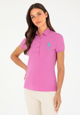 Kadın Menekşe Basic Tişört - 50280066060