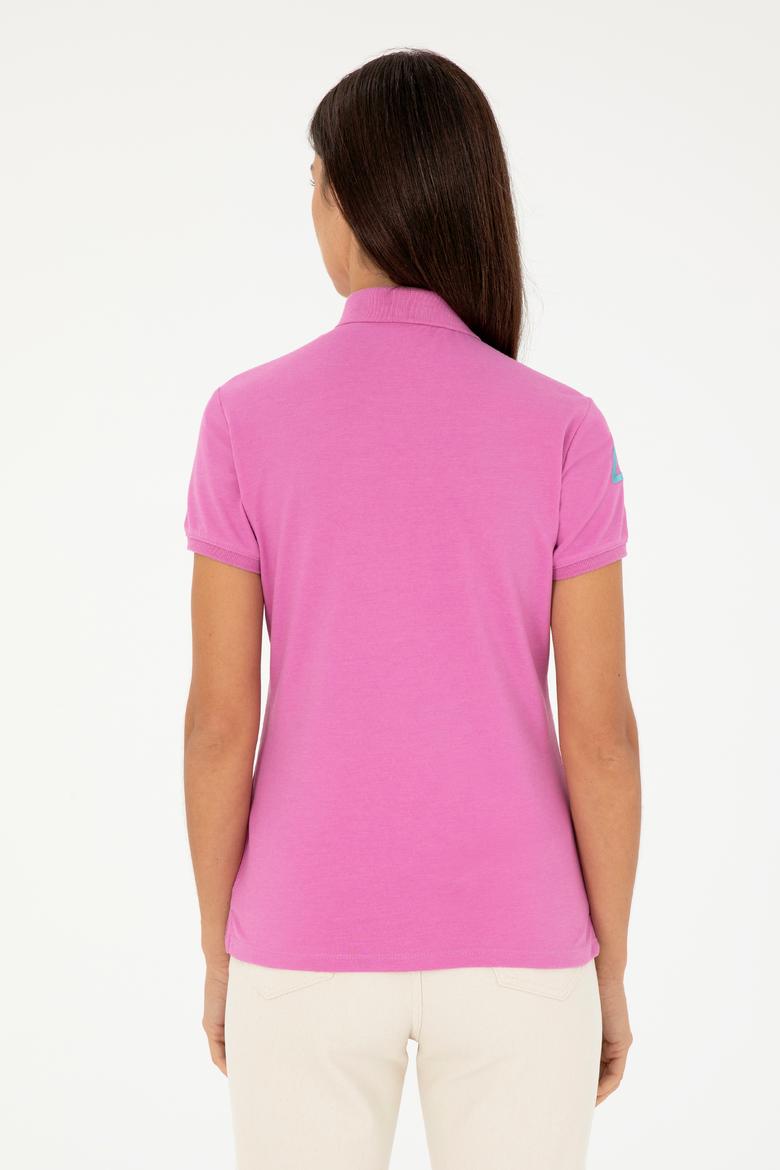 Kadın Menekşe Basic Tişört - 50280066060