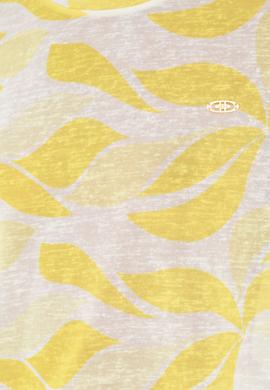 Kadın Sarı Tişört - 50281792002