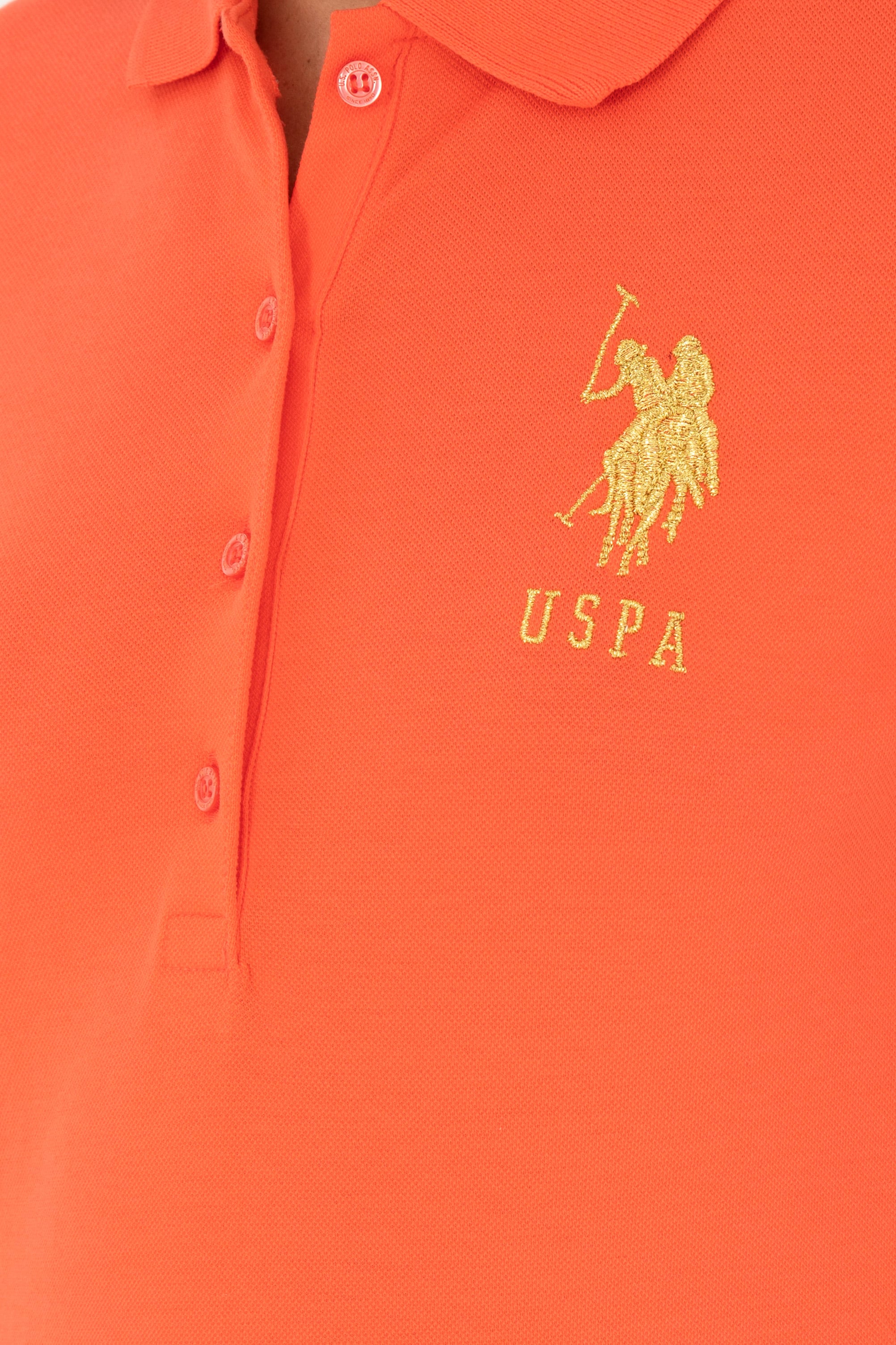 پولوشرت اندامی یقه پولو زنانه یو اس پولو | U.S. Polo Assn. - تصویر 7