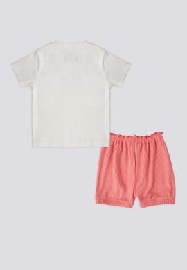 Kız Bebek Somon 2'li Takım - 50303769004