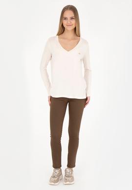 Kadın Ekru Sweatshirt - 50256286006