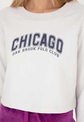 Kadın Taş Bisiklet Yaka Sweatshirt - 50271650014