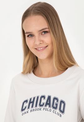 Kadın Taş Bisiklet Yaka Sweatshirt - 50271650014