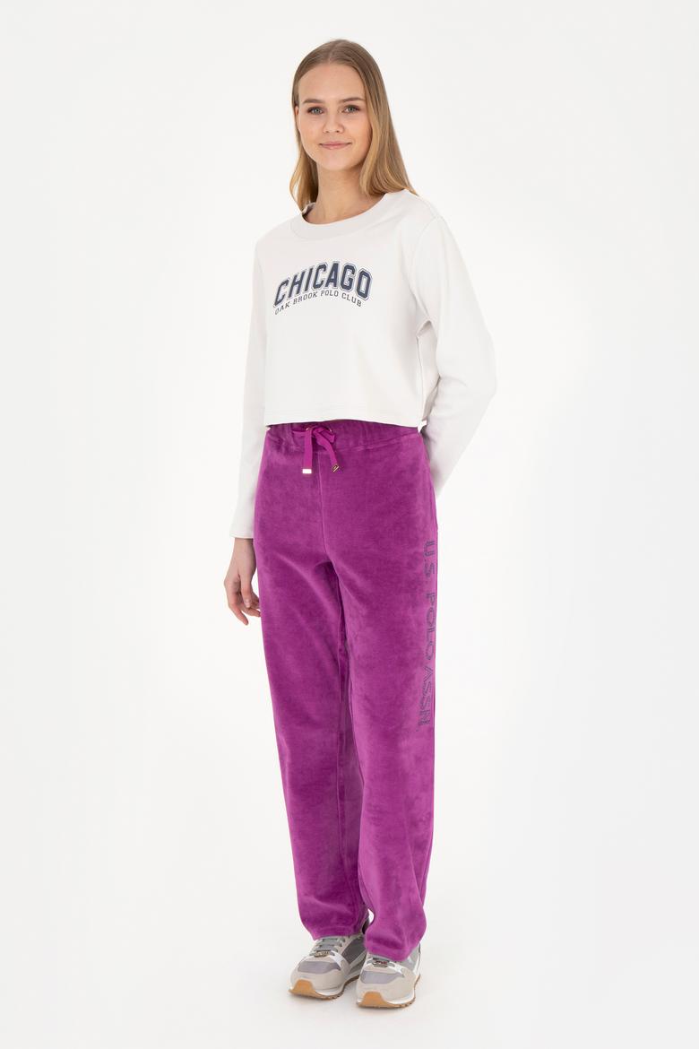 Kadın Taş Bisiklet Yaka Sweatshirt - 50271650014