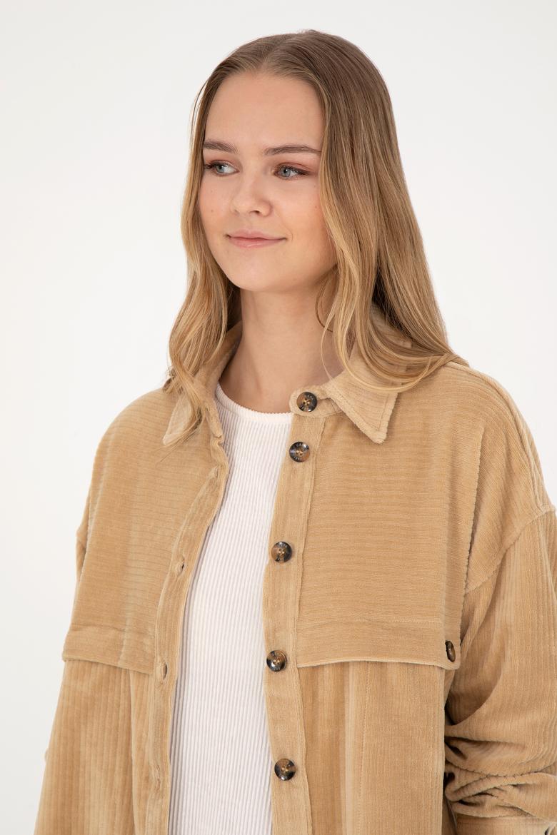 Kadın Kum Örme Gömlek - 50272140007