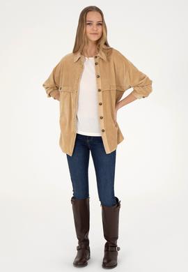 Kadın Kum Örme Gömlek - 50272140007