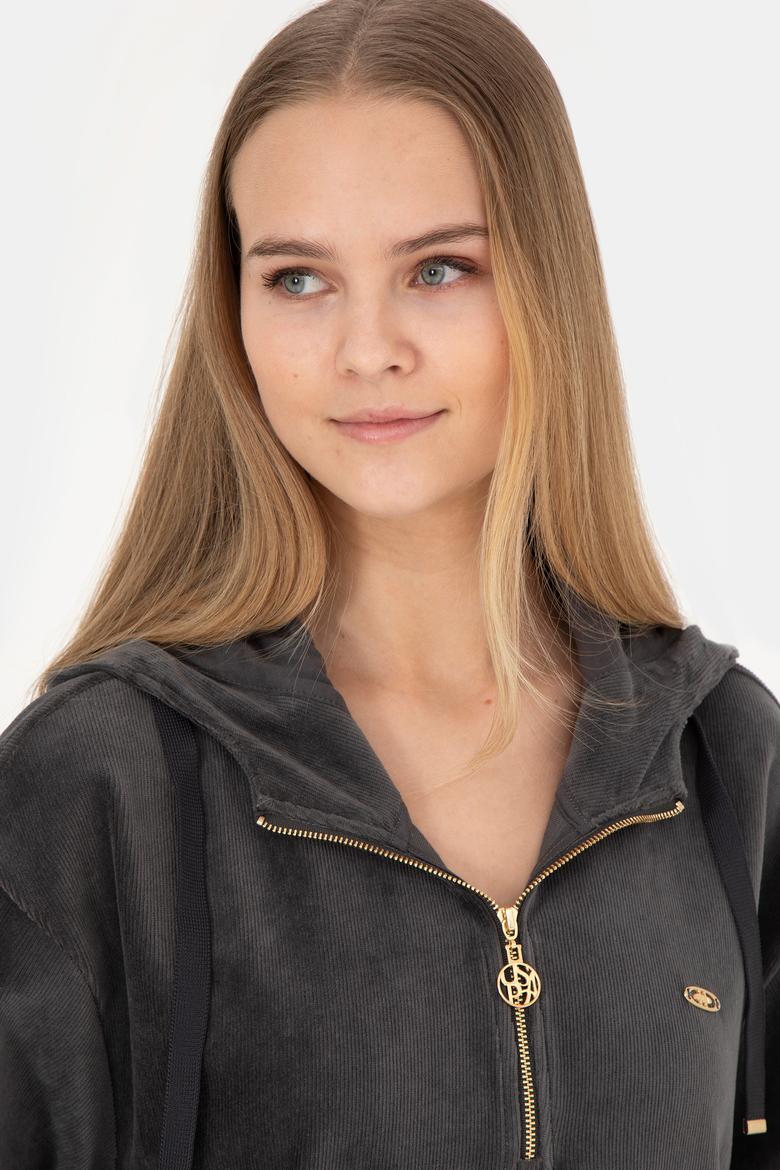 Kadın Antrasit Sweatshirt - 50271594018