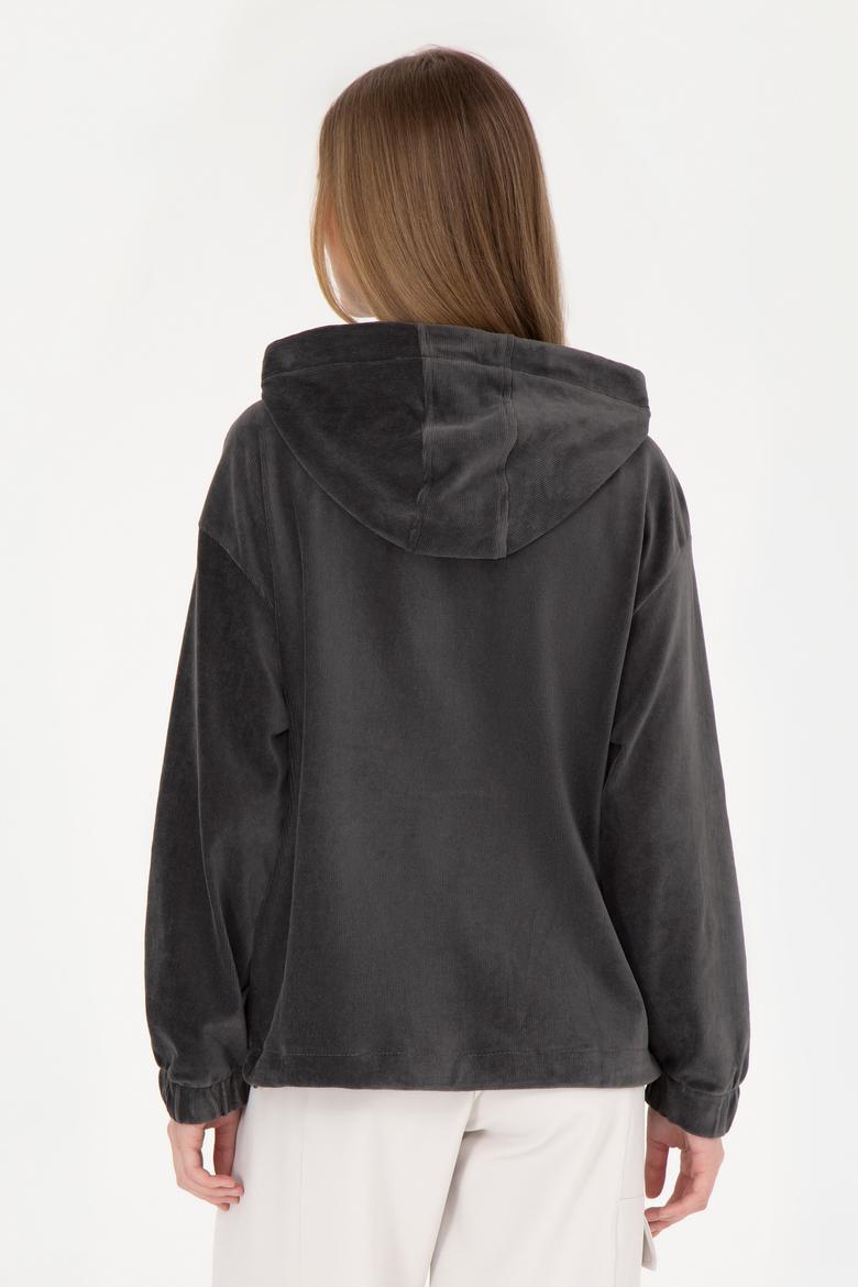 Kadın Antrasit Sweatshirt - 50271594018