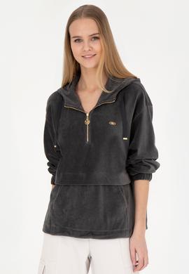 Kadın Antrasit Sweatshirt - 50271594018