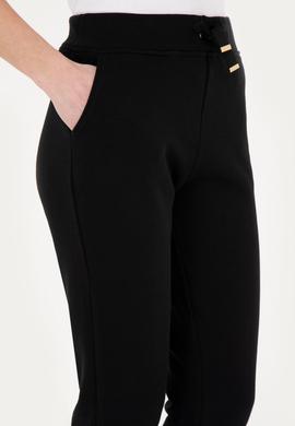 Kadın Siyah Eşofman Altı - 50283344026