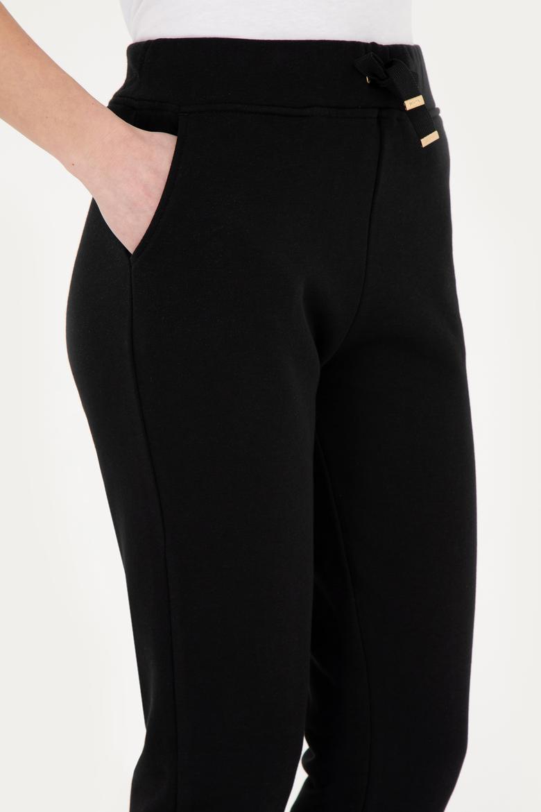 Kadın Siyah Eşofman Altı - 50283344026