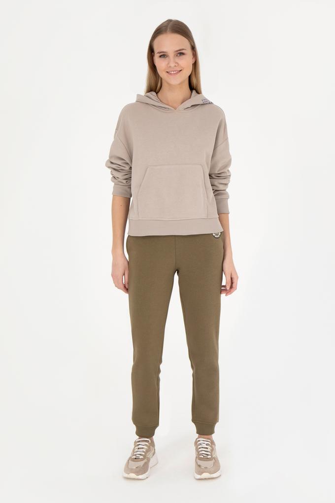 Kadın Haki Eşofman Altı