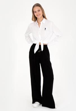 Kadın Beyaz Uzun Kollu Gömlek - 50283730026