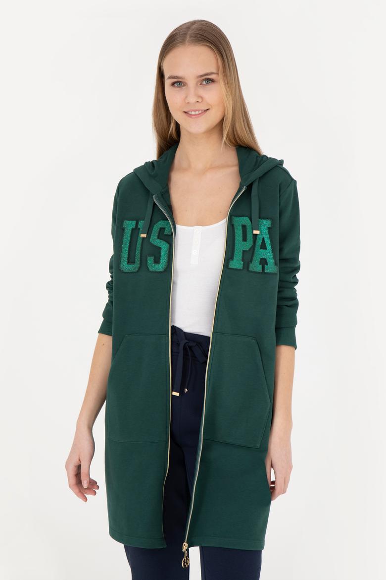 Kadın Yeşil Sweatshirt - 50256257009