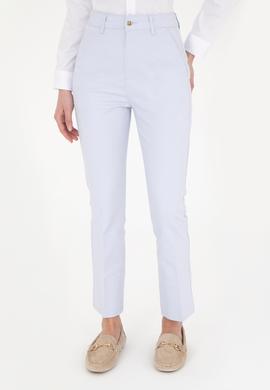Kadın Açık Mavi Kanvas Pantolon - 50281742018