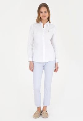 Kadın Açık Mavi Kanvas Pantolon - 50281742018