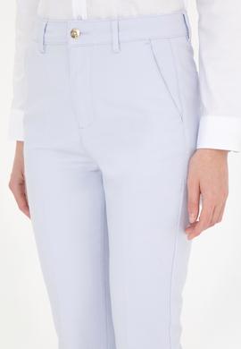 Kadın Açık Mavi Kanvas Pantolon - 50281742018