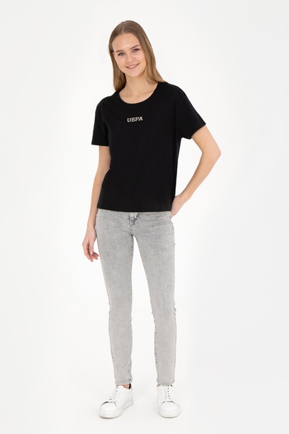 Kadın Gri Skinny Fit Jean Pantolon
