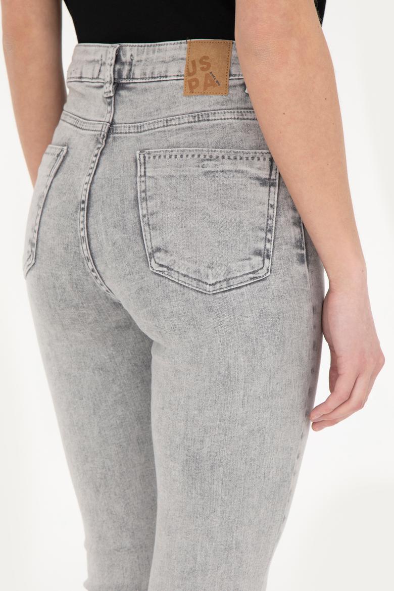 Kadın Gri Skinny Fit Jean Pantolon - 50280330002