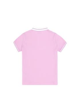 Kız Çocuk Pembe Polo Yaka Tişört - 50288680012