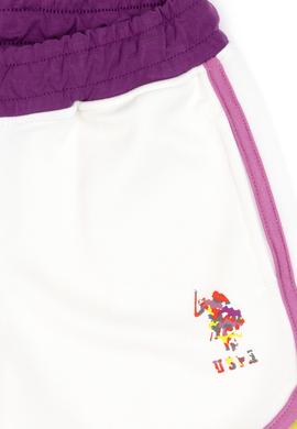 Kız Çocuk Beyaz Örme Şort - 50284514006