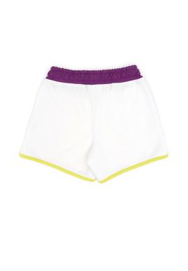 Kız Çocuk Beyaz Örme Şort - 50284514006