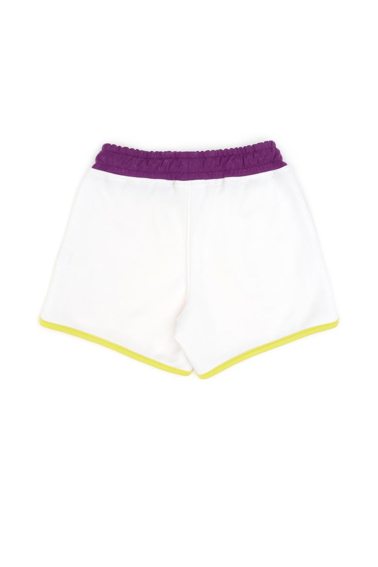 Kız Çocuk Beyaz Örme Şort - 50284514006