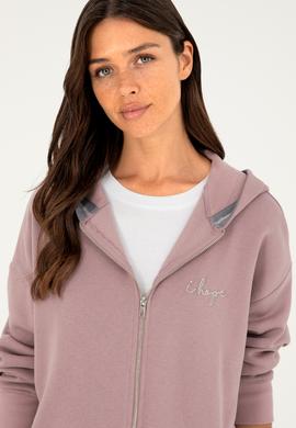 Kadın Menekşe Kapüşonlu Sweatshirt - 50297077020