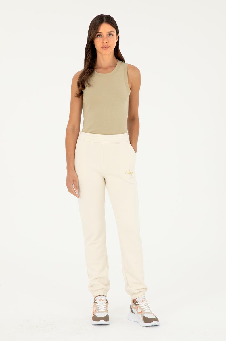 Kadın Krem Eşofman Altı