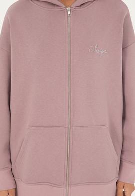 Kadın Menekşe Kapüşonlu Sweatshirt - 50297077020