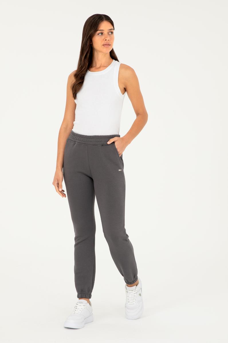 Kadın Antrasit Eşofman Altı