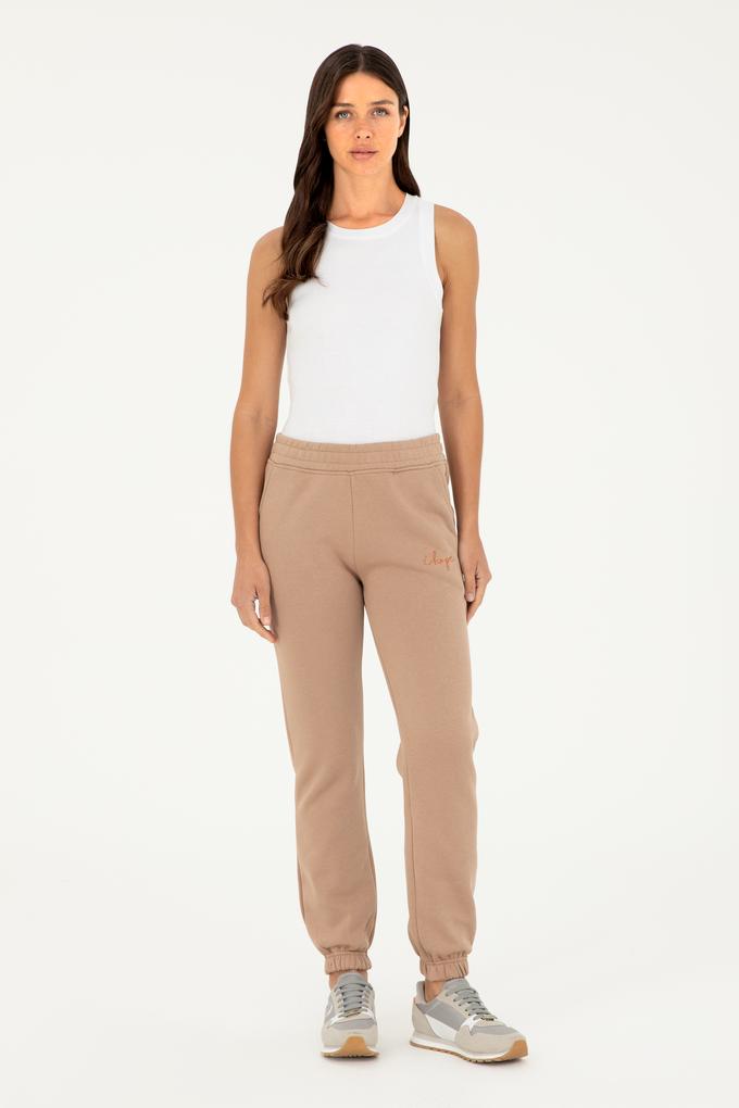 Kadın Açık Kahverengi Eşofman Altı