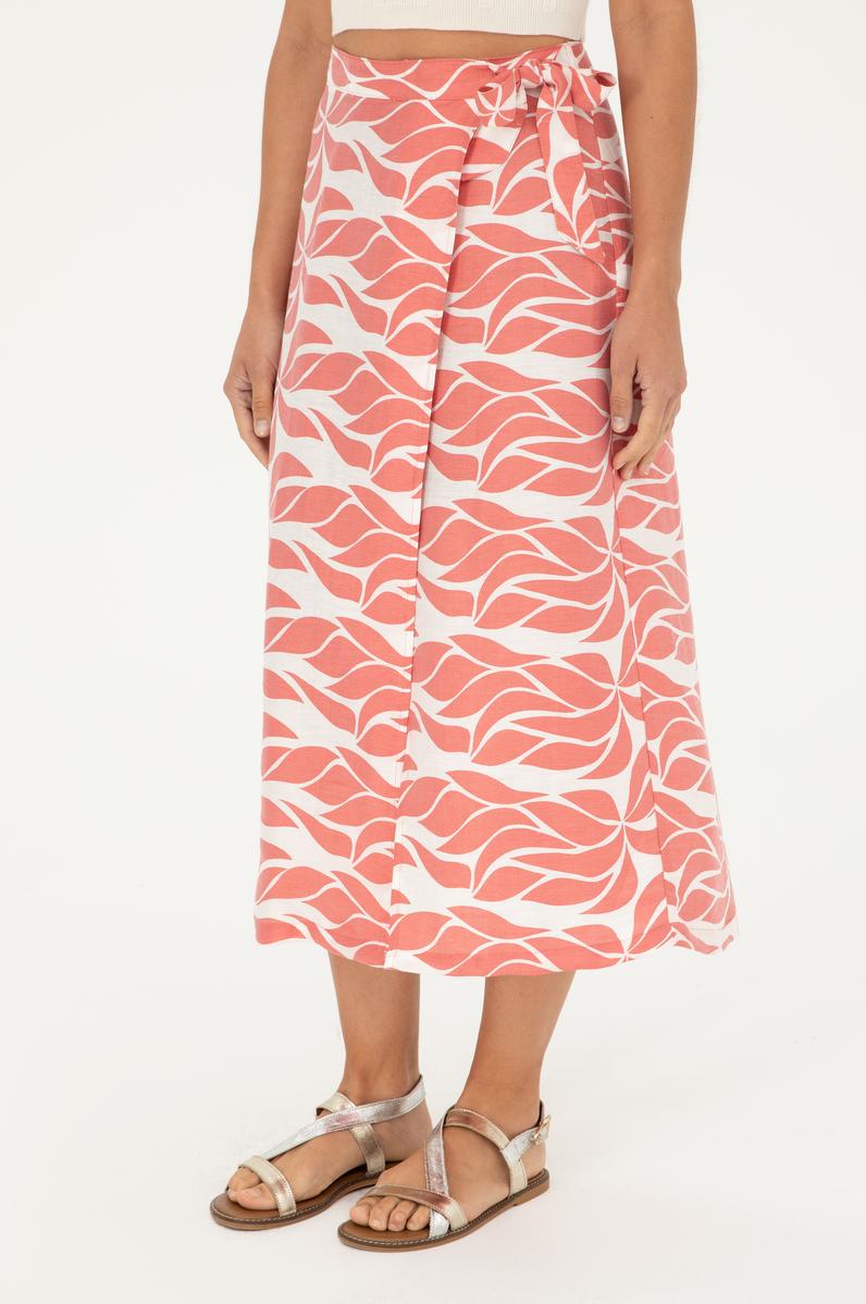 Kadın Pudra Dokuma Etek