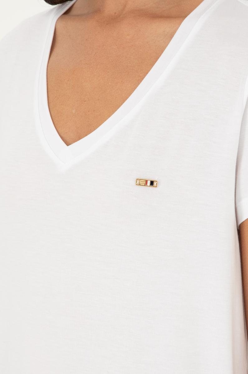 Kadın Beyaz Basic Tişört