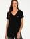 Kadın Siyah Basic Tişört