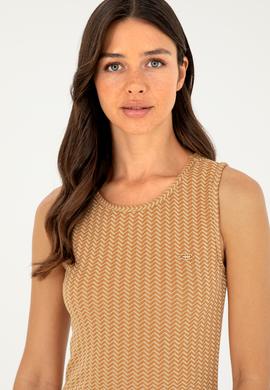 Kadın Safran Örme Elbise - 50281817014