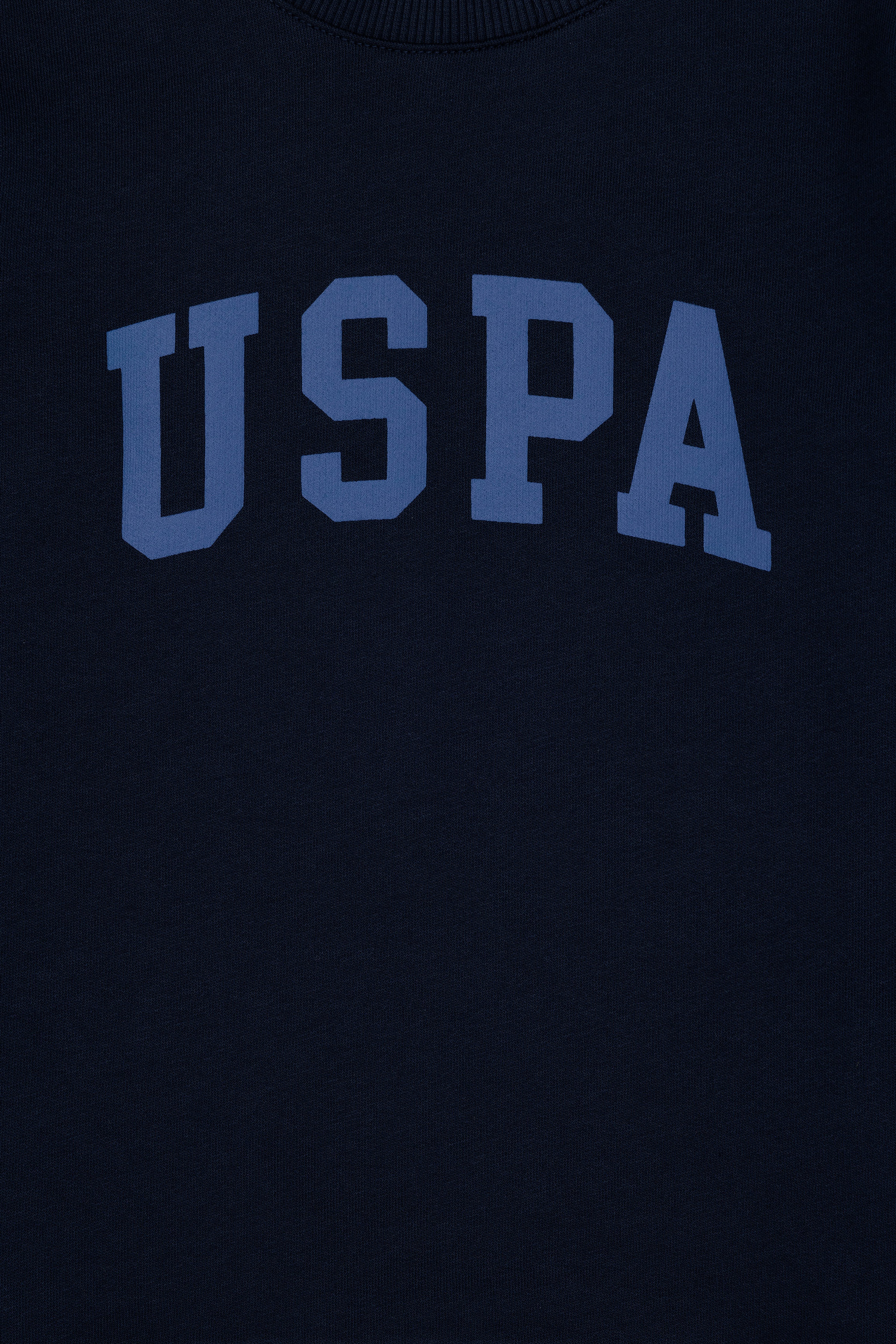 Erkek Çocuk Lacivert Basic Bisiklet Yaka Sweatshirt - Image 3