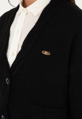 Kadın Lacivert Triko Hırka - 50253652004