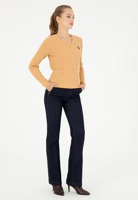 Kadın Mavi Jean Pantolon - 50289223011