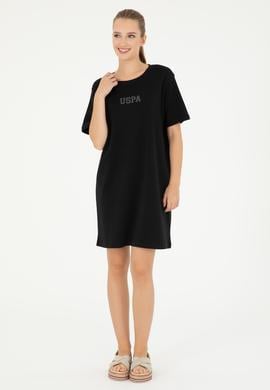 Kadın Siyah Örme Elbise - 50289208012