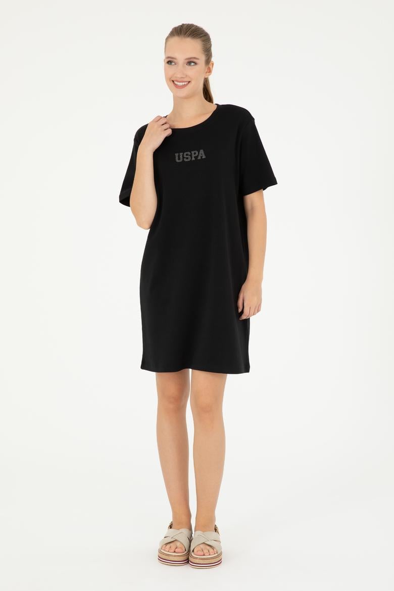 Kadın Siyah Örme Elbise - 50289208012