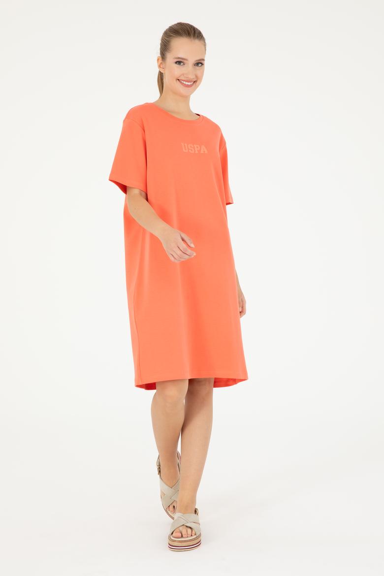 Kadın Nar Çiçeği Örme Elbise - 50289208060