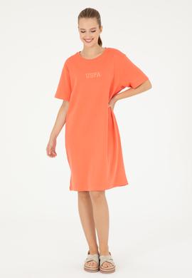 Kadın Nar Çiçeği Örme Elbise - 50289208060