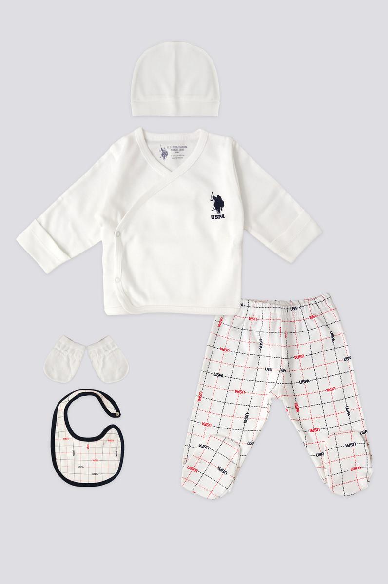 Erkek Bebek Patikli 5'li Takım