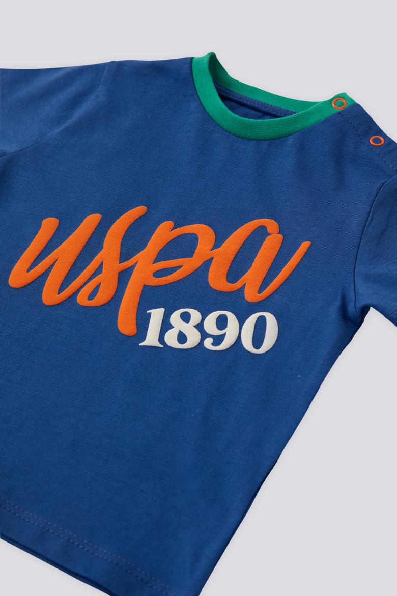 Erkek Bebek Baskılı Parça Şortlu 2'li Takım - 50301986001