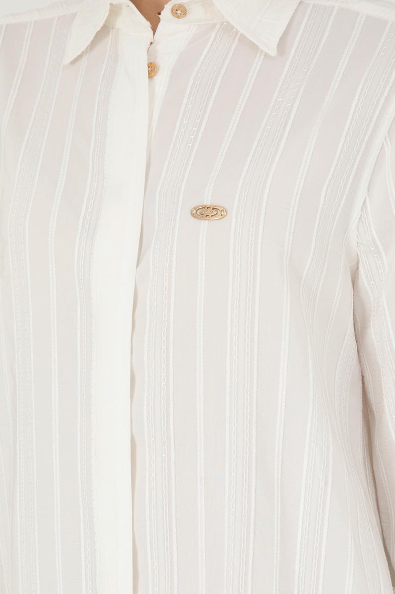 Kadın Ekru Mini Boy Dokuma Elbise